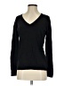 J.Crew Factory Store 100% Cotton Solid Black Pullover Sweater Size S - photo 1