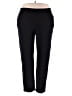 dalia Solid Black Active Pants Size XXL - photo 1