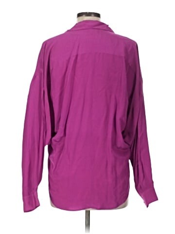 Eleanor P Brenner Long Sleeve Silk Top (view 2)