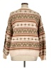 Romwe 100% Polyester Print Tan Pullover Sweater Size 1X - photo 2