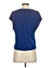 MNG Blue Short Sleeve Top Size XS - photo 2