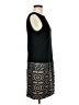 Muse Graphic Black Cocktail Dress Size 8 - photo 4