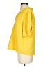 VOY Yellow Short Sleeve Blouse Size S - photo 5