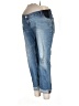 Isabel Solid Blue Jeans Size L - photo 1