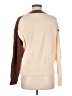 Lush Color Block Tan Pullover Sweater Size M - photo 2