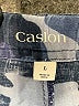 Caslon 100% Linen Camo Blue Linen Pants Size L - photo 7