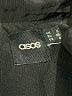 ASOS 100% Polyester Paisley Black Track Jacket Size 4 - photo 6