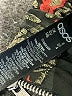 ASOS 100% Polyester Paisley Black Track Jacket Size 4 - photo 7
