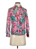 Talbots 100% Cotton Floral Pink 3/4 Sleeve Blouse Size P (petite) - photo 1