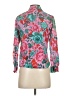Talbots 100% Cotton Floral Pink 3/4 Sleeve Blouse Size P (petite) - photo 2