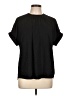 Unbranded Stars Black Short Sleeve Blouse Size L - photo 1
