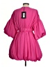 PrettyLittleThing 100% Polyester Pink Cocktail Dress Size 0 - photo 2