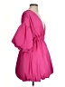PrettyLittleThing 100% Polyester Pink Cocktail Dress Size 0 - photo 4