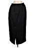 J.Crew 100% Polyester Solid Black Formal Skirt Size 6 - photo 2