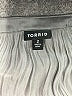 Torrid 100% Polyester Gray Long Sleeve Blouse Size 2X Plus (2) - photo 7