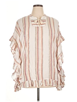 Pink Chicken 3/4 Sleeve Blouse