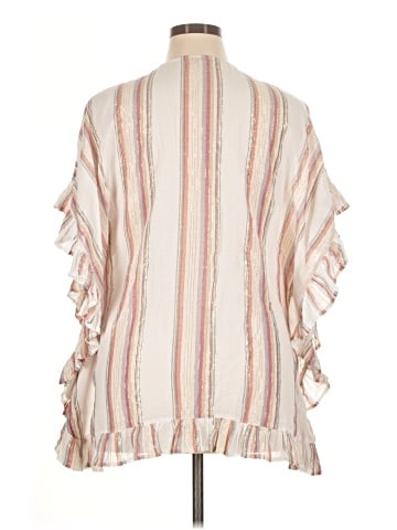 Pink Chicken 3/4 Sleeve Blouse (view 2)