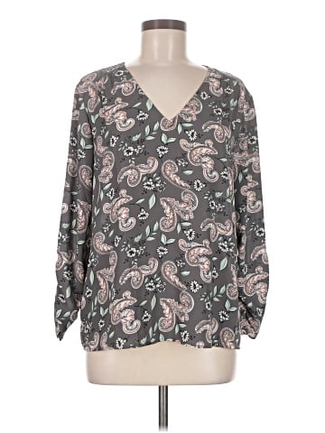 Ann Taylor LOFT Outlet Long Sleeve Blouse (view 1)