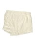 No Comment 100% Polyester Stripes Yellow Shorts Size XL - photo 2