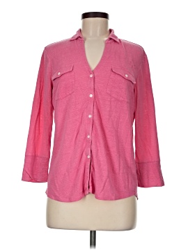 J. Mc Laughlin 3/4 Sleeve Button Down Shirt