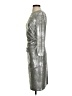 Vince Camuto Metallic Silver Cocktail Dress Size 4 - photo 5