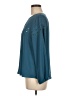 Papermoon 100% Polyester Teal Long Sleeve Blouse Size M - photo 5