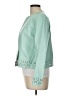 Doncaster Collection 100% Leather Teal Leather Jacket Size 10 - photo 5
