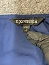 Express 100% Polyester Blue Short Sleeve Top Size S - photo 7