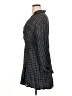 MNG Plaid Blue Gray Casual Dress Size XL - photo 5