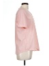 Unbranded 100% Polyester Pink Short Sleeve Blouse Size L - photo 4