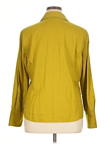 Jones New York Signature Long Sleeve Button-Down Shirt (view 2)