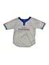Franklin 100% Polyester Silver Short Sleeve Henley Size M (youth) - photo 1