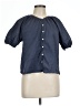 Unbranded Blue Short Sleeve Blouse Size L - photo 1