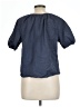 Unbranded Blue Short Sleeve Blouse Size L - photo 2