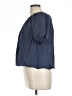 Unbranded Blue Short Sleeve Blouse Size L - photo 5