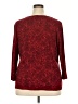 Rafaella Burgundy 3/4 Sleeve Top Size 2X - photo 2