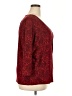Rafaella Burgundy 3/4 Sleeve Top Size 2X - photo 4
