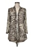 Easywear by Chico's Animal Print Ivory Blazer Size Med (1) - photo 1