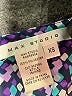 Max Studio Print Blue Casual Dress Size XS - photo 7