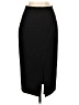 Michael Kors Solid Black Wool Skirt Size 2 - photo 2