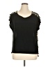 Unbranded 100% Polyester Black Short Sleeve Top Size 1X (estimated) - photo 1