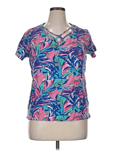 Caribbean Joe Short Sleeve Top (view 1)