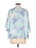 Kori America 100% Rayon Blue Kimono Size Sm - Med - photo 2