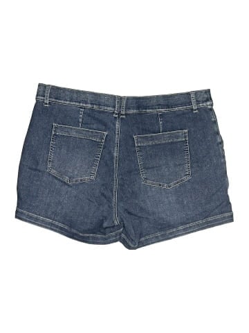 Cosmic Blue Love Denim Shorts (view 2)