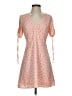 Le Lis Hearts Orange Casual Dress Size S - photo 1