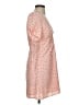 Le Lis Hearts Orange Casual Dress Size S - photo 4