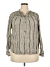 J.Crew Tweed Gray Long Sleeve Blouse Size XXL - photo 1