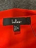 Lulus 100% Polyester Color Block Red Cocktail Dress Size S - photo 7