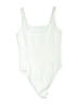 OQQ White Bodysuit Size L - photo 2