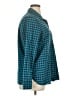 Eddie Bauer Plaid Teal Long Sleeve Button-Down Shirt Size XL - photo 4